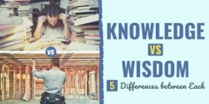 knowledge vs wisdom
