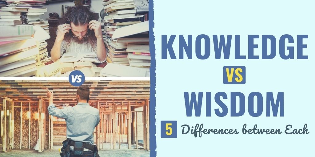knowledge vs wisdom